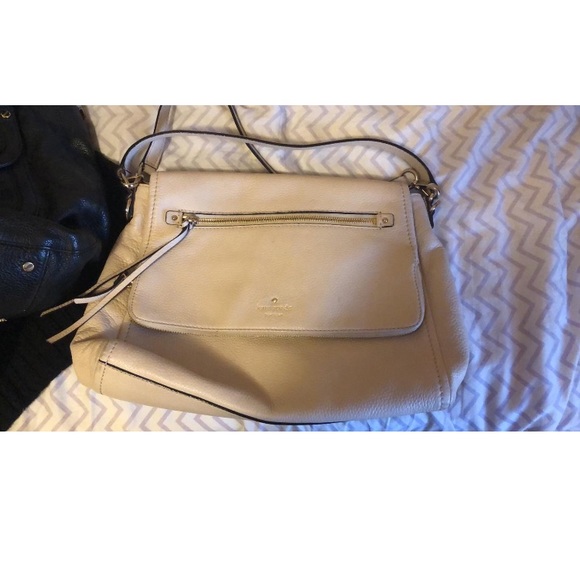 kate spade Handbags - Blush gently used blush Kate Spade bag!